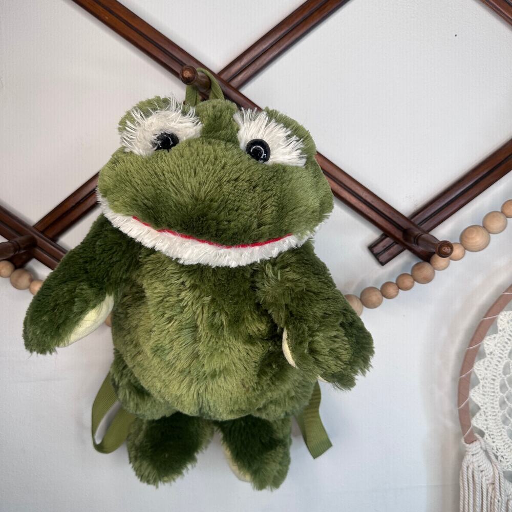 Unipak Frog Furry Silky Backpack
